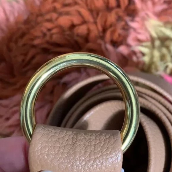 Belt Faux Pebbled Leather Belt - Picture 2 of 3